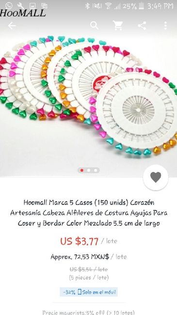 Alfileres para el baile del billete - 5