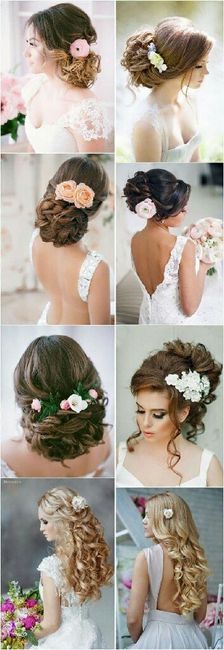 Ideas de peinados de novia - 5