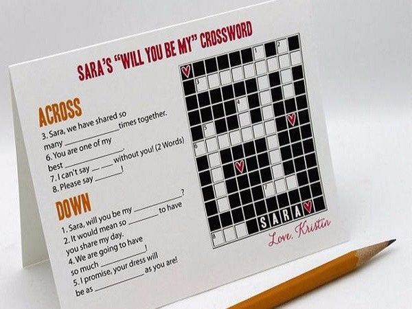 Crucigrama personalizado