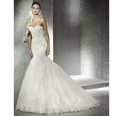 Vestidos de novia corte sirena - 5