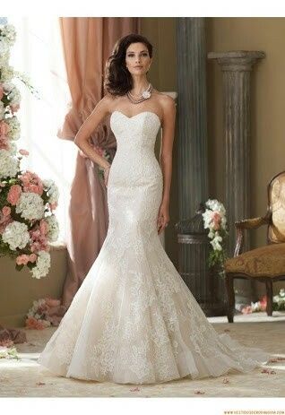 Vestidos de novia corte sirena - 8