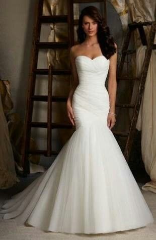 Vestidos de novia corte sirena - 9