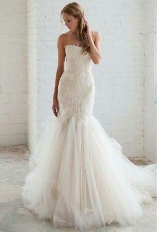 Vestidos de novia corte sirena - 10