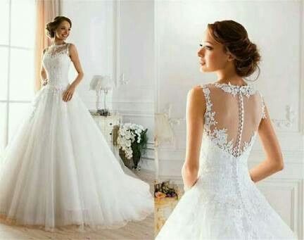 Vestidos de novia corte princesa - 1