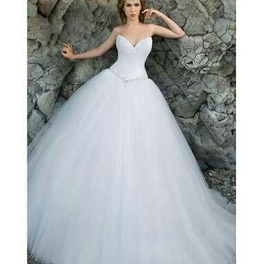 Vestidos de novia corte princesa - 7