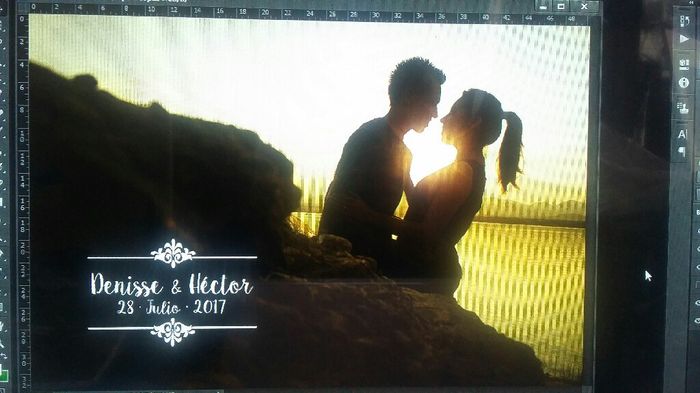 Diseñando invitaciones para boda civil - 1