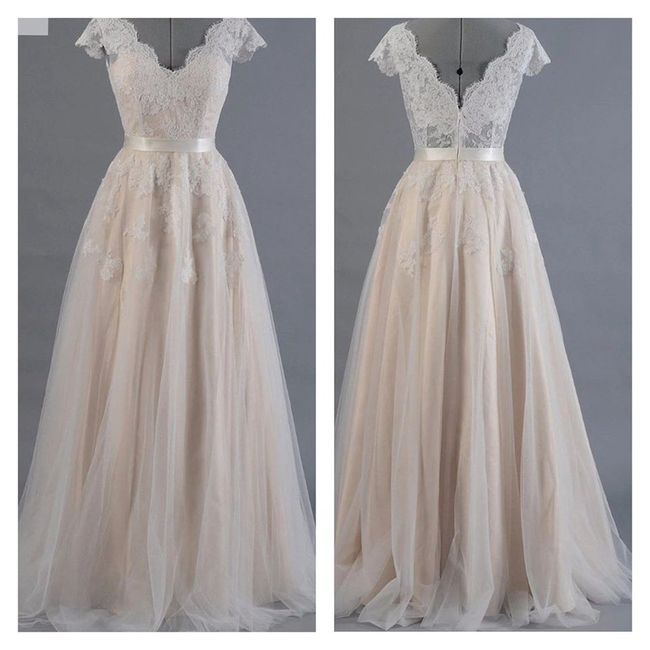 No sé si me gusta mi vestido. 1