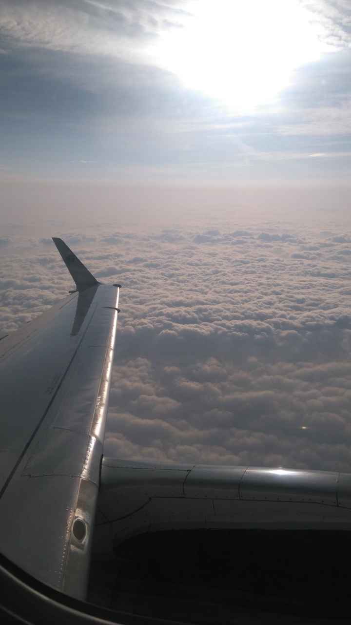 vista desde el avion 