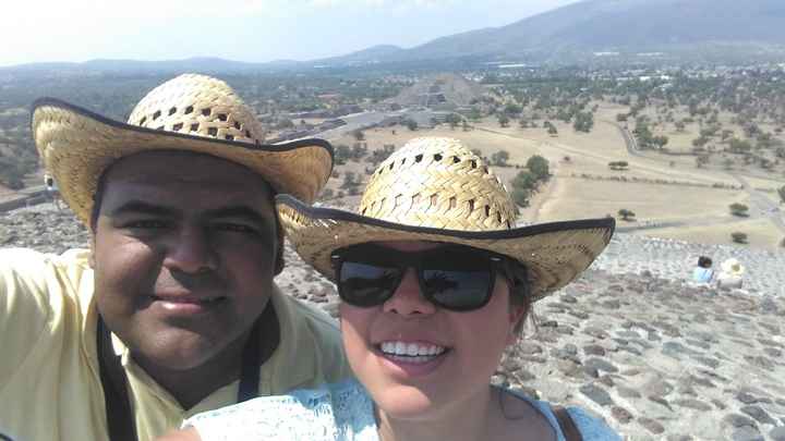 Teotihuacan en la piramide del Sol 