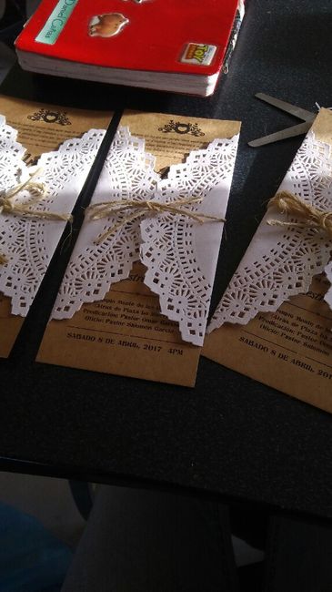 Sus invitaciones de boda son... - 1