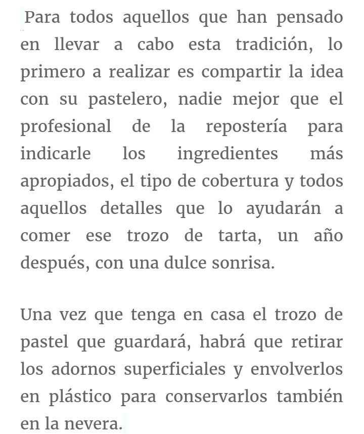 Tradición: congelar el pastel de boda? - 2