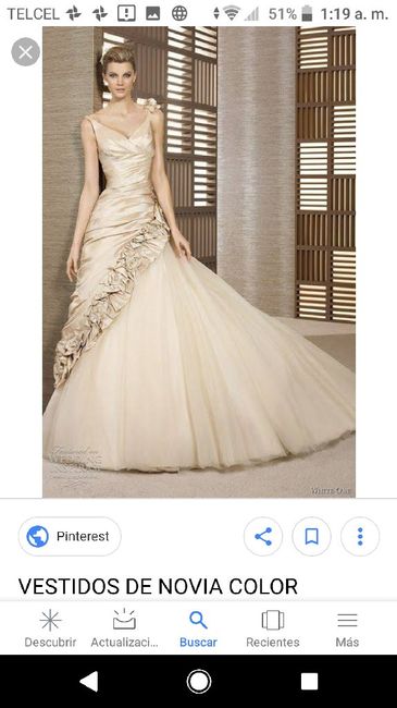 Vestido en Color Shampagne o rojo? - 10