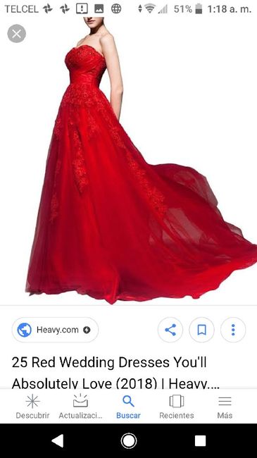 Vestido en Color Shampagne o rojo? - 12