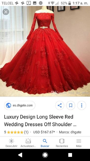 Vestido en Color Shampagne o rojo? - 15