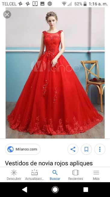 Vestido en Color Shampagne o rojo? - 16
