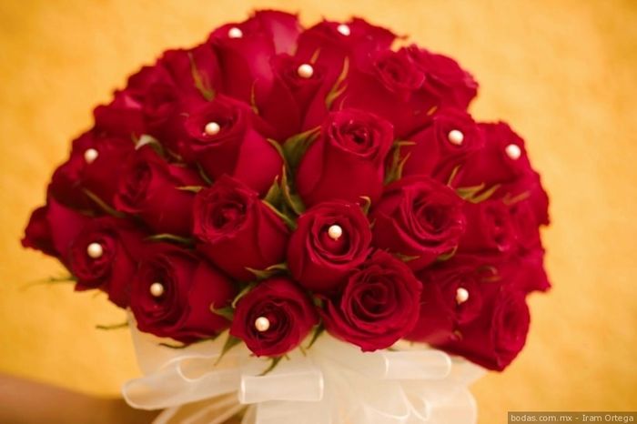 Ramos en rosas rojas naturales!! 5