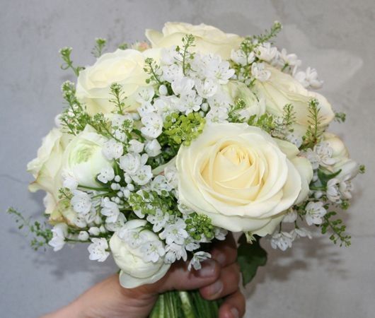 Ramos con rosas blancas naturales!! - 7