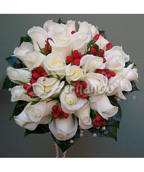 Ramos con rosas blancas naturales!! - 15