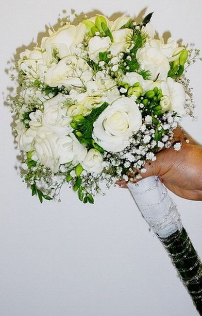 Ramos con rosas blancas naturales!! - 19