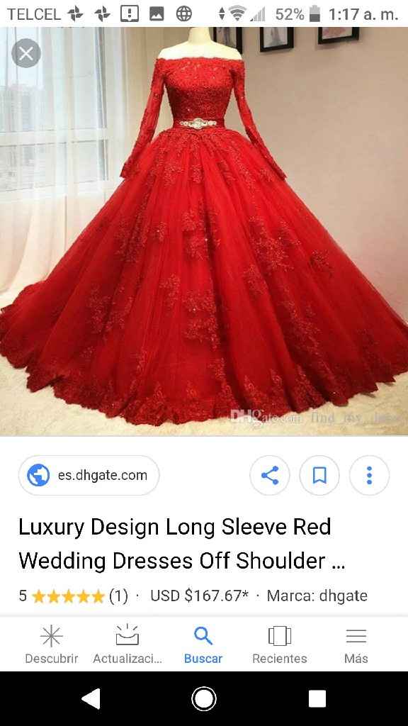 Vestido en Color Shampagne o rojo? - 15