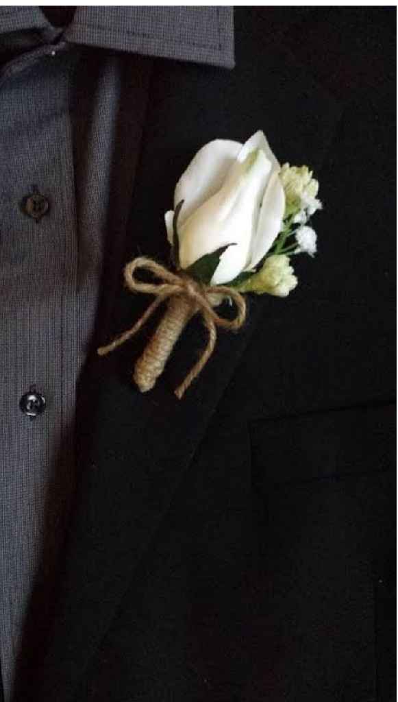 Bouutoniere para el novio!! - 2