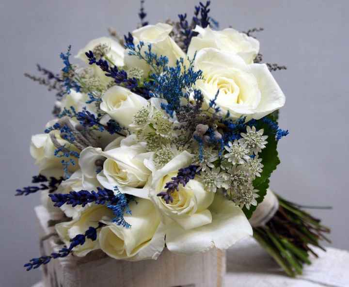 Ramos con rosas blancas naturales!! - 14