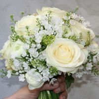 Ramos con rosas blancas naturales!! - 7