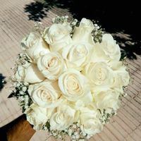 Ramos con rosas blancas naturales!! - 12