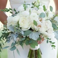 Ramos con rosas blancas naturales!! - 13