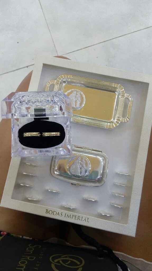 Mis anillos y arras - 1