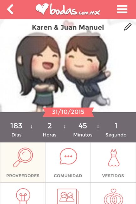 ¿cuánto falta para vuestra boda? ¡a presumir contadores! - 1