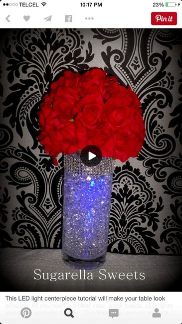 Centros de mesa negros para la playa? - 1