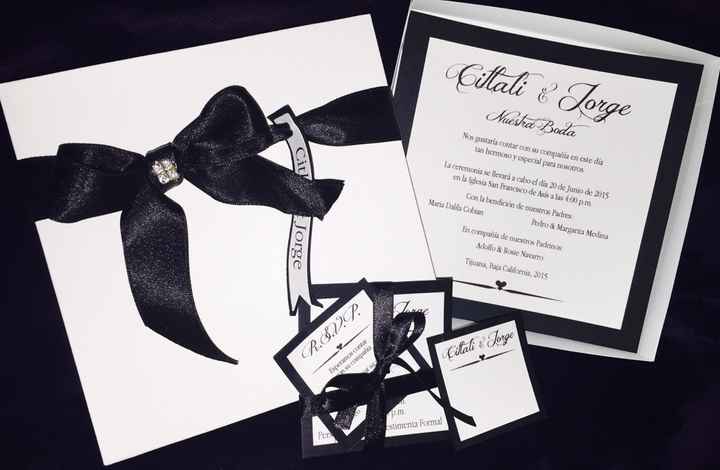 Agradecimiento en las invitacviones? - 1