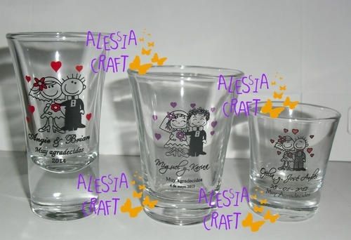 Vasos grabados 