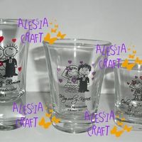 Vasos grabados 