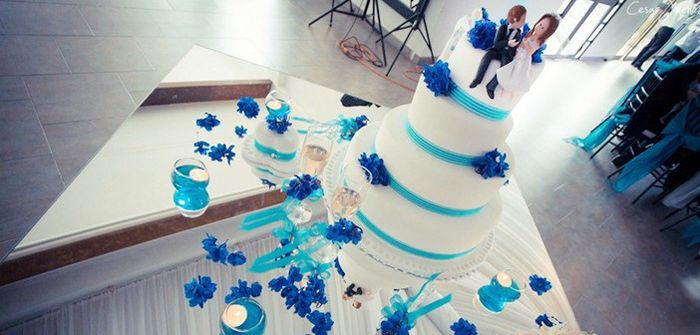 Mi pastel de boda será _____ 1