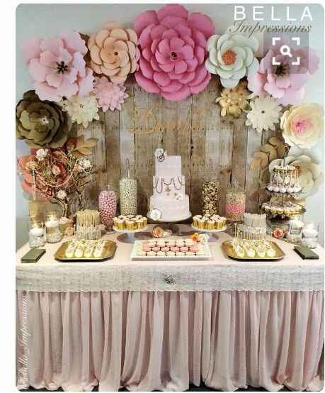 mesa de dulces
