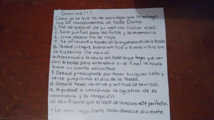 mandamientos
