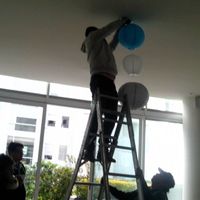 Pegando esferas