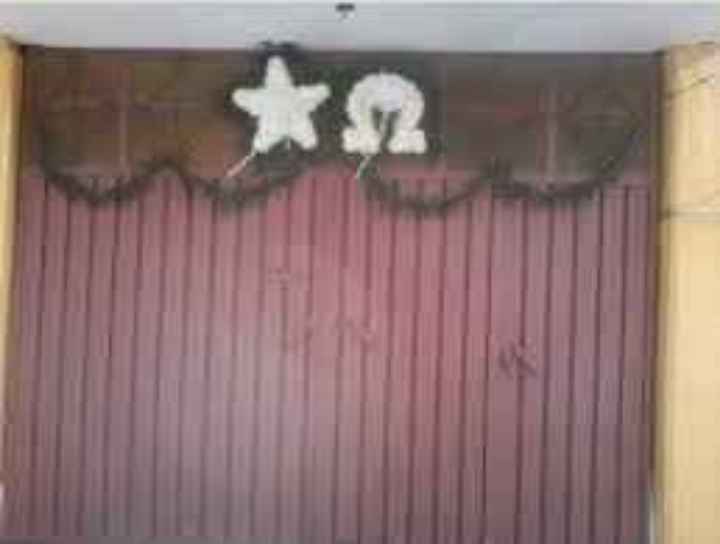 Corazón/estrella de flor puerta casa novia - 1