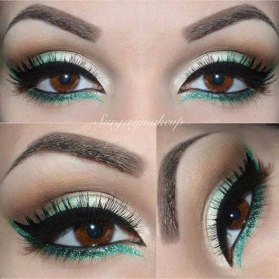 Colores:  Ojos en Verde 4