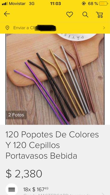 Popotes reutilizables!! - 1