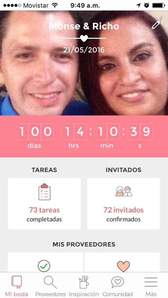 A 100 días! mañana seré miembro de las de dos dígitos! qué emoción!!' - 1