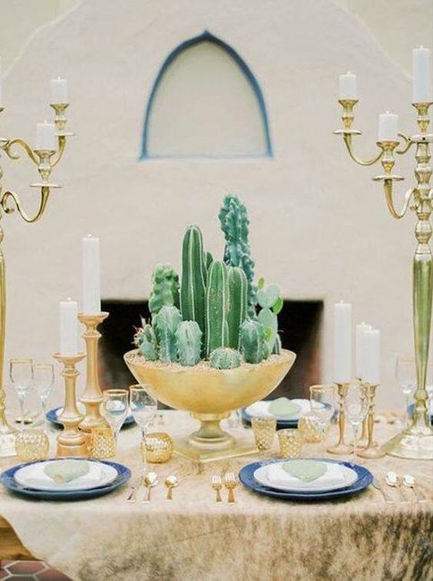 Centros de mesa y recuerdos con cactus y suculentas! - 1