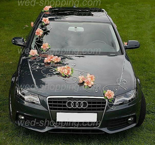 Auto: flores naturales o moños de listón - 3