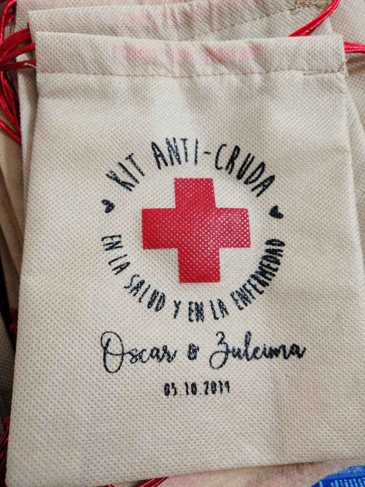 Recuerditos - Kit anticruda y madrina de ramo - 2