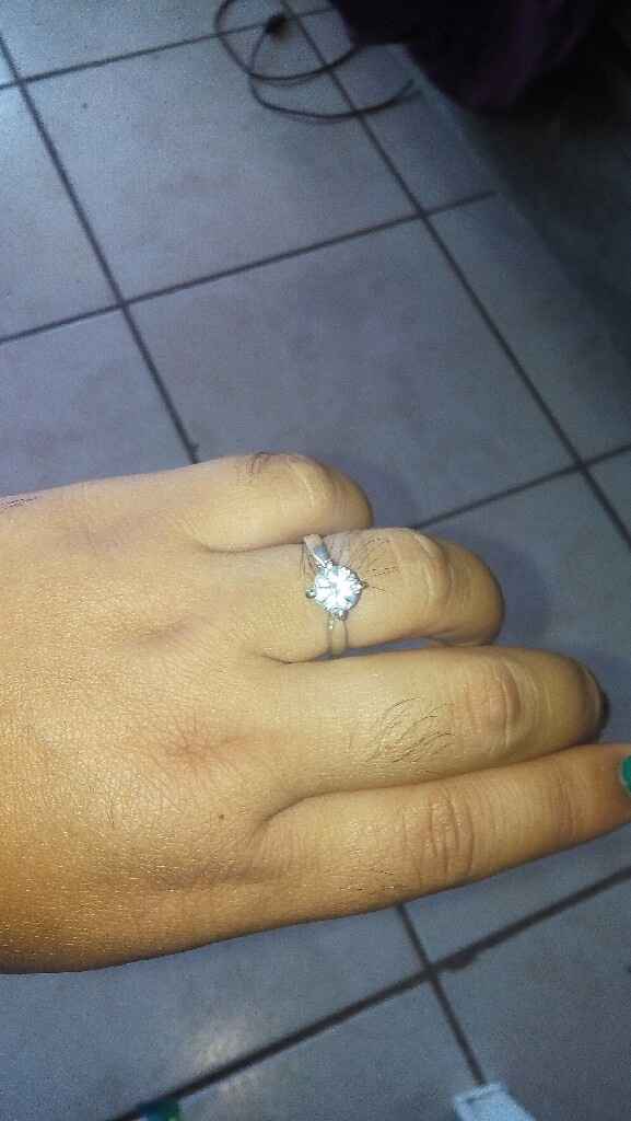 Compartan su anillo de compromiso ? - 1
