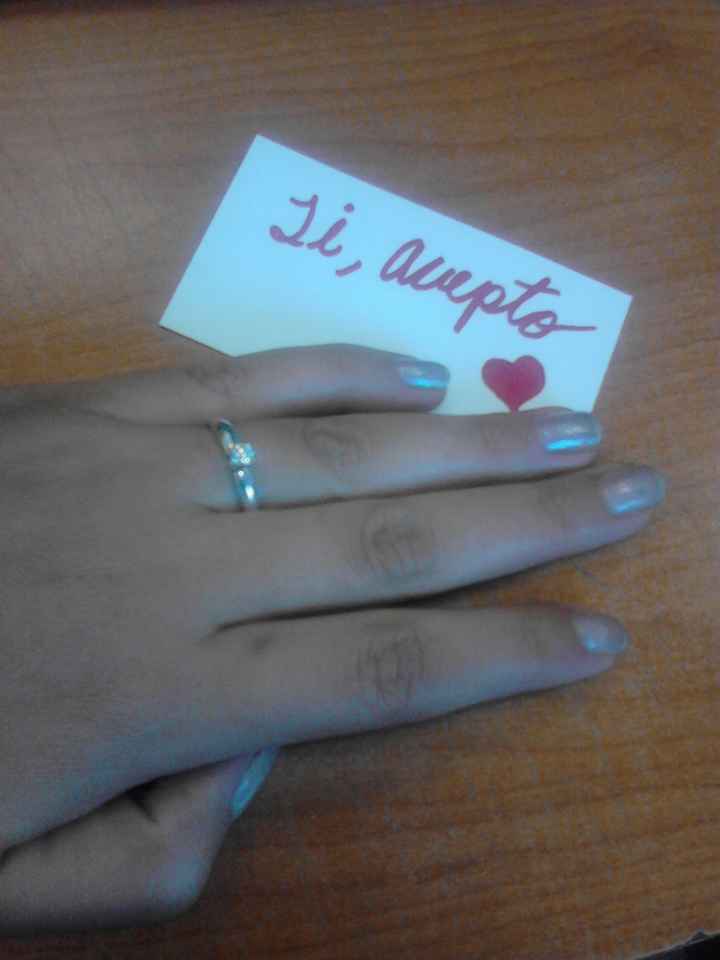 El destape de mi anillo de compromiso!