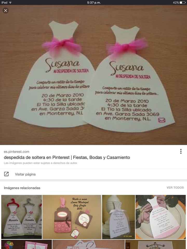 Invitaciones 