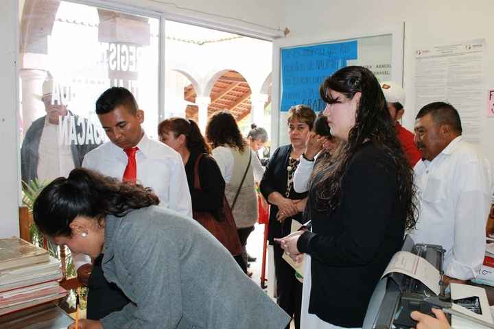 Boda civil 